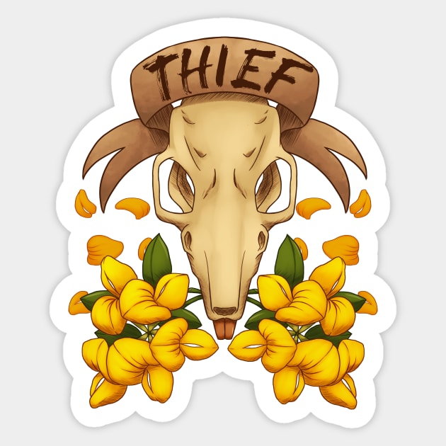 Thief Sticker by Shrineheart